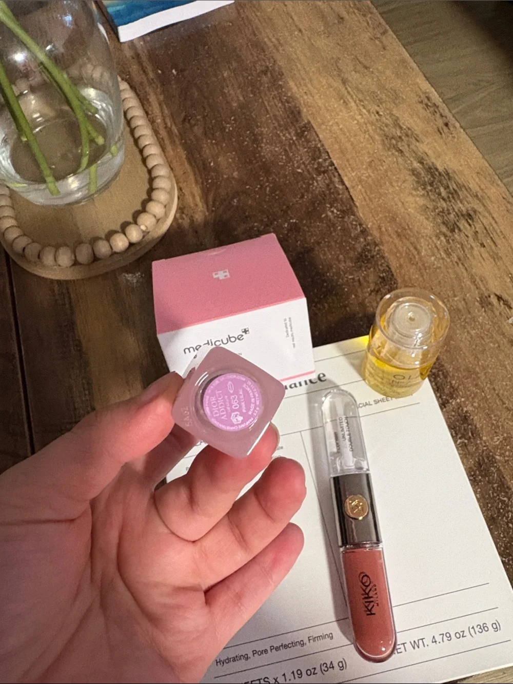 BUNDLE Milano Rose Nude Liquid Lipstick - Soft Mauve Pink